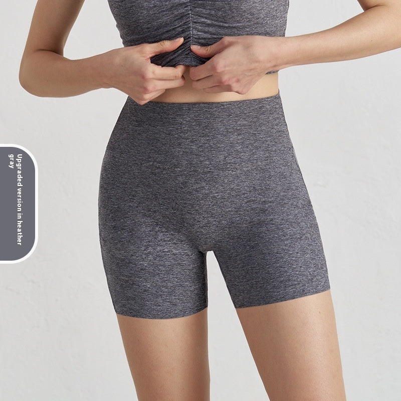 Double-sided Grinding Shorts Yoga Pants Female High Waist Track Shorts
