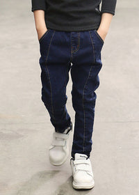 Blue strip single pants
