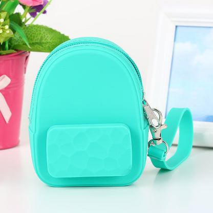 The Silicone Suite: Multi-Functional Earphone & Key Handbag