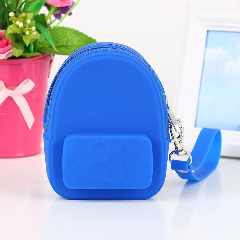 The Silicone Suite: Multi-Functional Earphone & Key Handbag