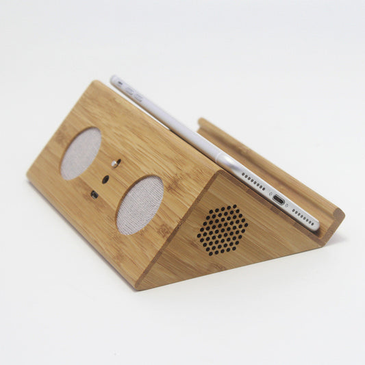 The Desk Command: Mobile Phone Stand Smart Speaker