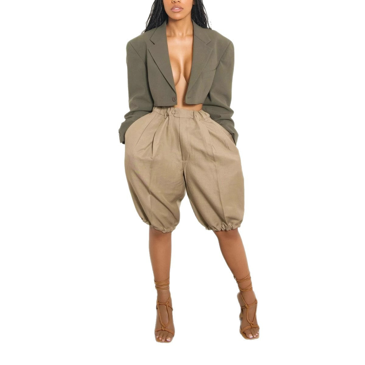 New Fashion Loose Casual Bloomers Leg Shaping Shorts