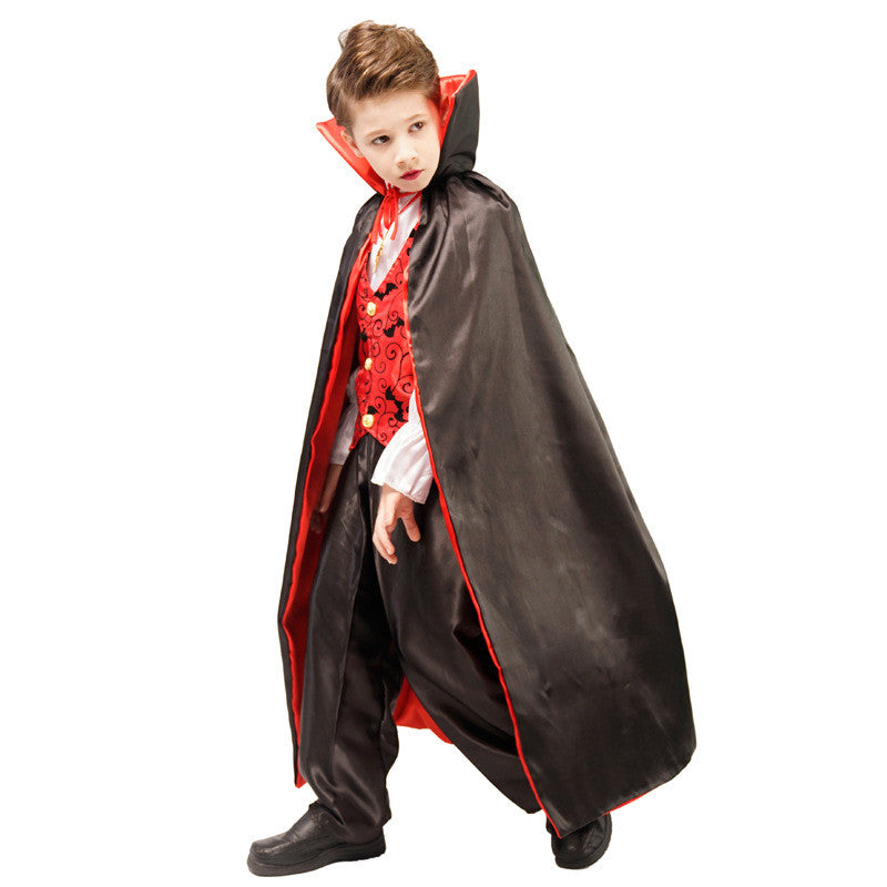 The Gothic Shadow: Vampire-Inspired Children’s Stage Costumes