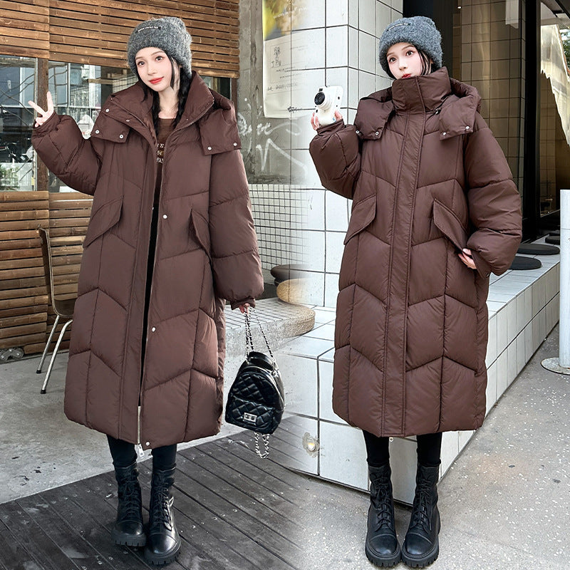 Thick Loose And Warm Cotton-padded Coat Women