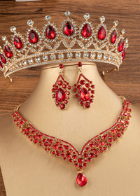 H032X001 Gold Red Set