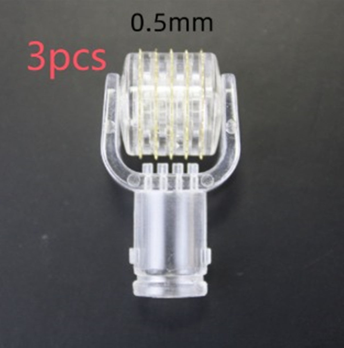 3 In 1 Lip Care Roller Needle Roller Lip Roller Beard Growth Roller Beard Hair Growth Roller Beard Treatment & Serum Applicant