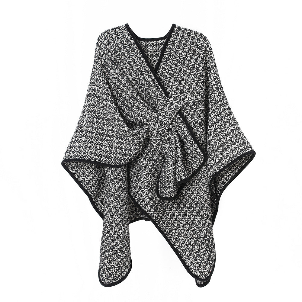 Women's Polange Wool Buckle Shawl