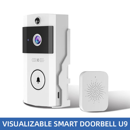 HD Wireless Video Doorbell With Solar Rain Cover