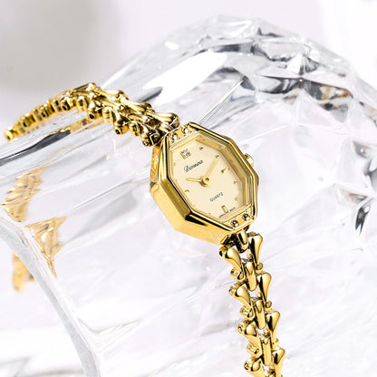 Mid-Ancient Bracelet Women's Watch Mini Small Exquisite Gold Retro Watch