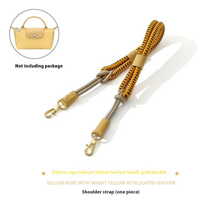 Punch-free Modification Accessories Braided Rope Shoulder Strap Crossbody Strap