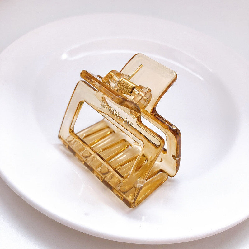 Hollow Square Ponytail And Updo Small Hairclip