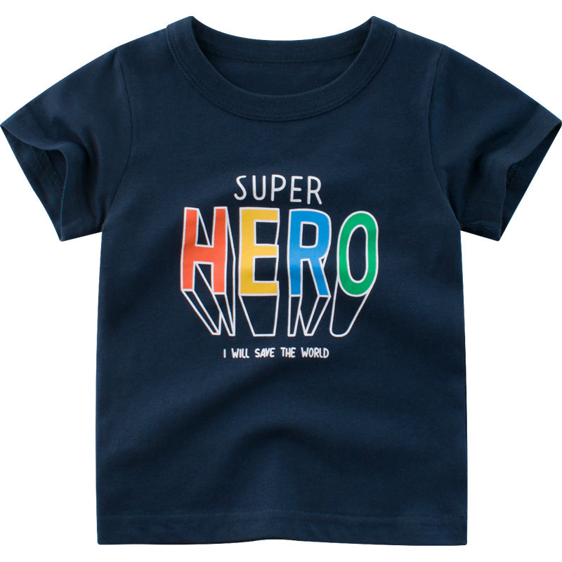 The Printed Legacy: Children’s Signature Printed Performance T-Shirt