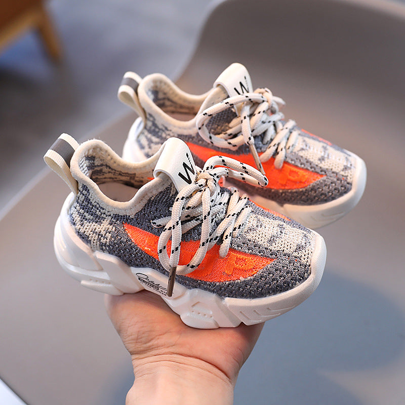 The Pacing Mesh: Boys’ & Girls’ Net-Surface Walking Shoes