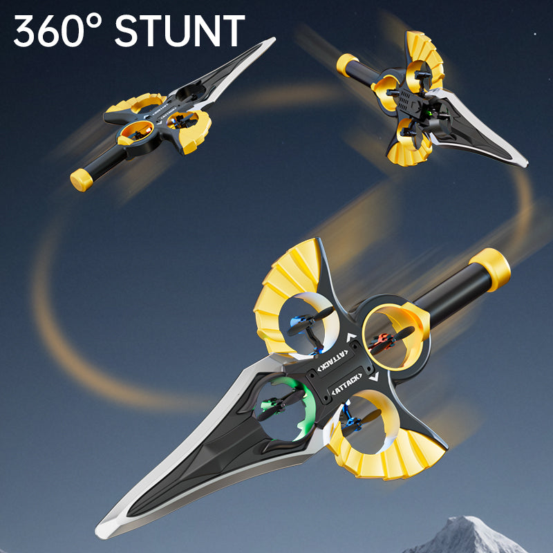 GestureX: Gesture-Sensing Flying Sword RC Aircraft Toy for Boys