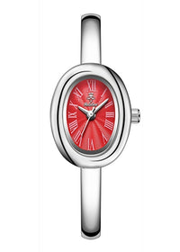 Silver Spiral Red