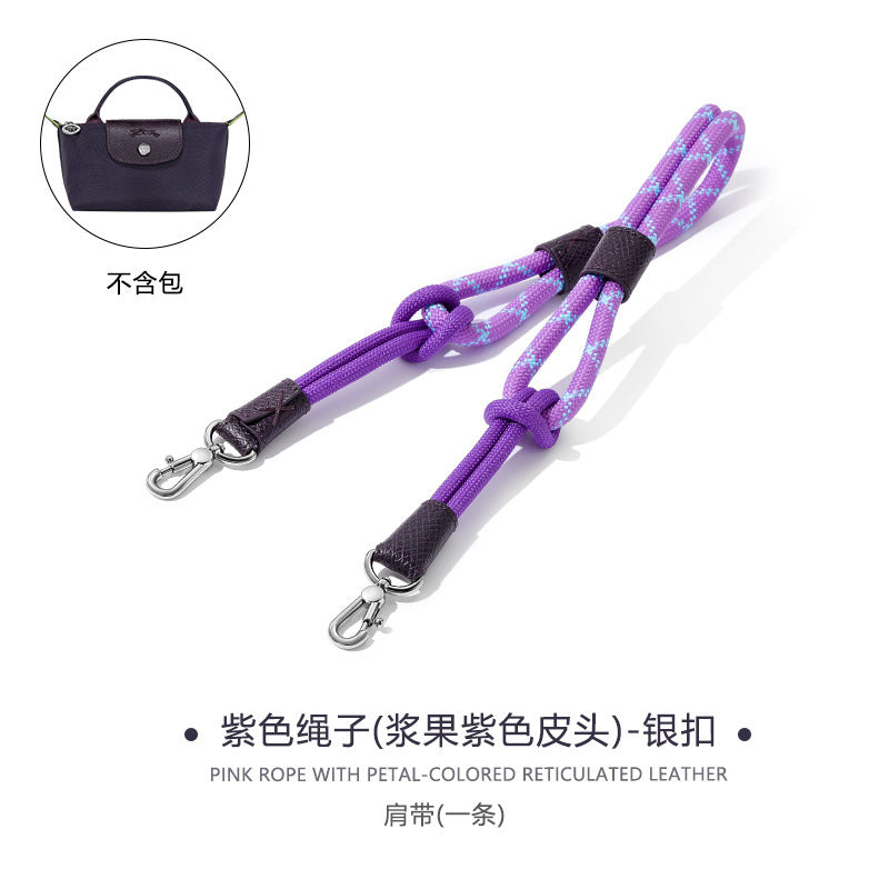 Punch-free Modification Accessories Braided Rope Shoulder Strap Crossbody Strap