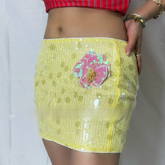 Slim-fit Sequined Short Skirt Design Sexy Hip-wrapped Temperament