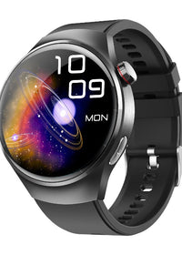 Black silicone strap