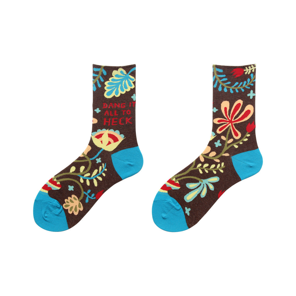 The Slouchy Artisan: Cotton Pile-Up Texture Socks for Women