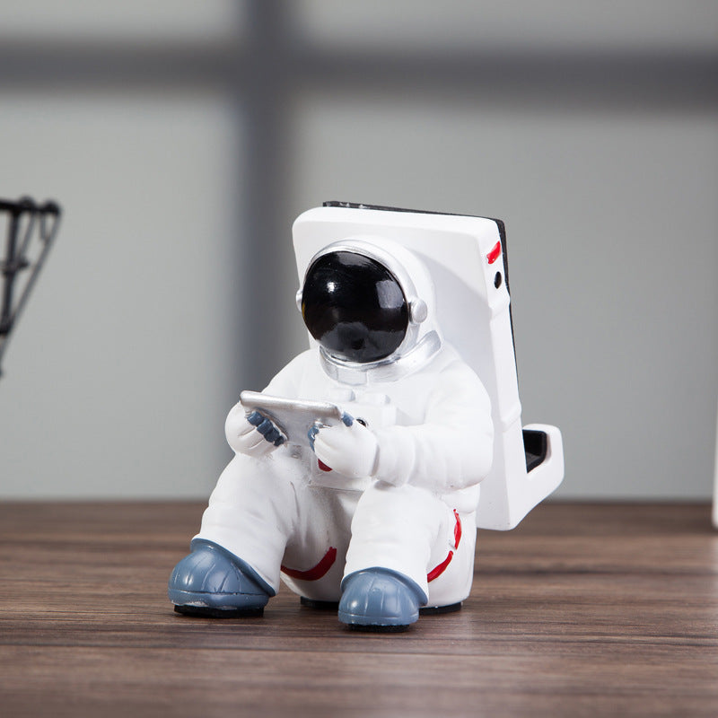 Astronaut Phone Stand | Cute Spaceman Desktop Holder & Creative Desk Decoration Gift