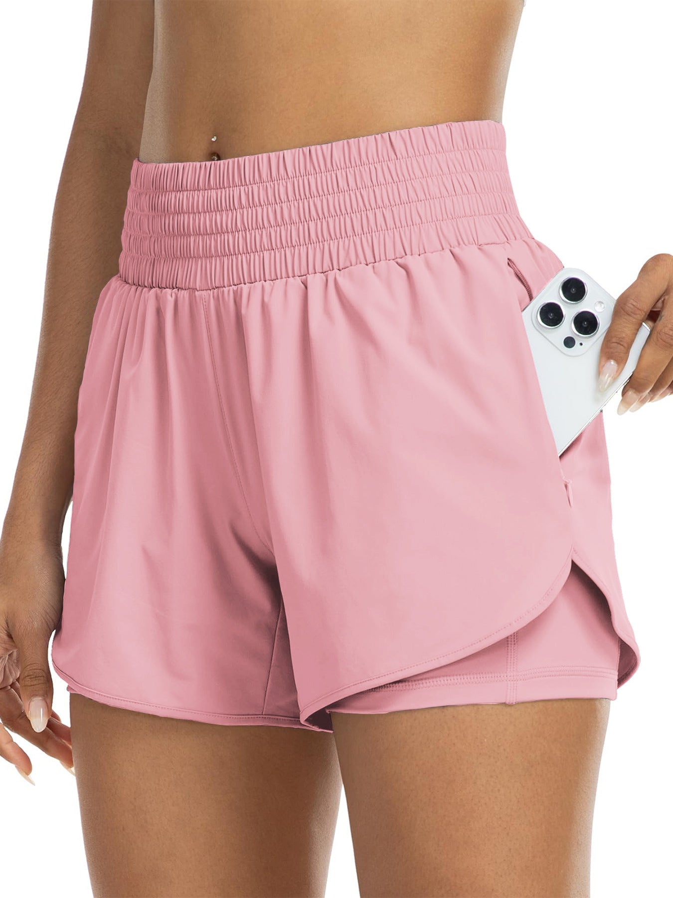 Fashion Personality Women's Quick-dry Casual Yoga Shorts