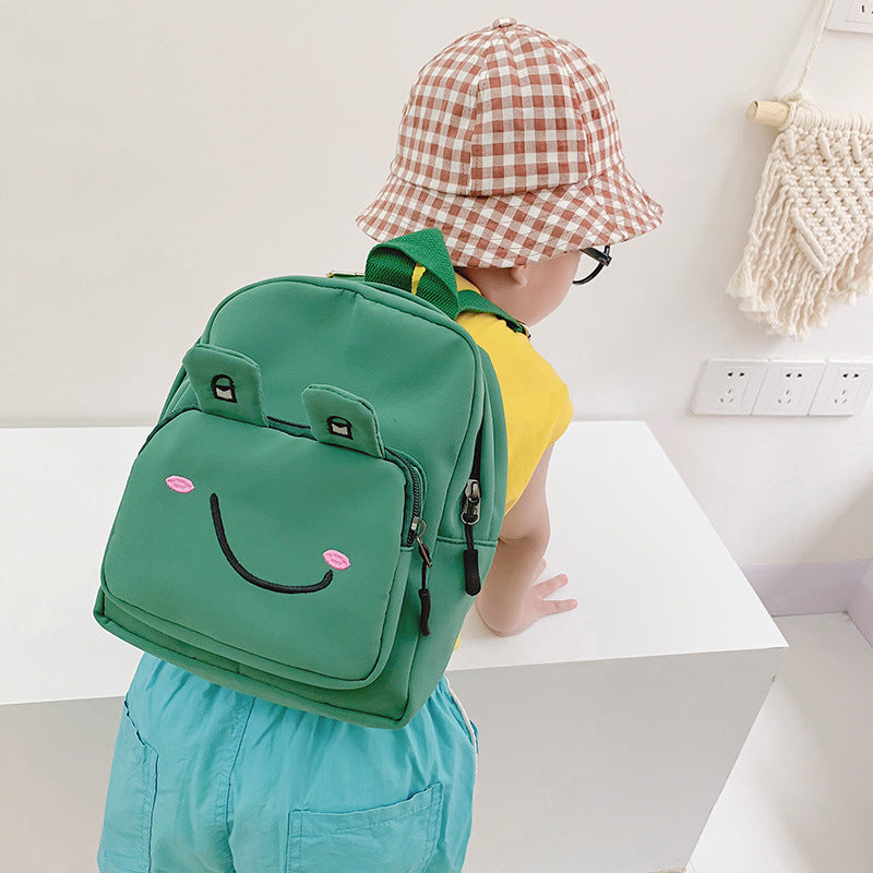 The Nylon Shield: Children’s Waterproof Nylon Signature Backpack