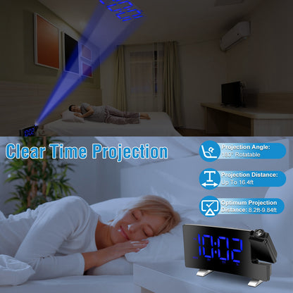 Celestial Projection: 180° Rotatable Laser Display & Radio