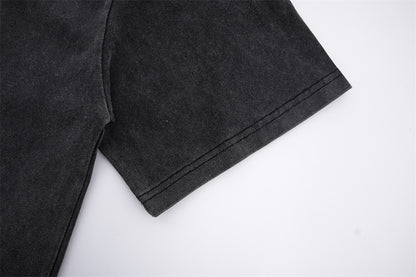 City Landscape Printed Short-sleeved T-shirt Men