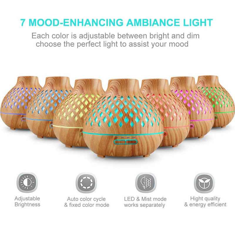 AeroGlow: Compact Colorful Ambient Air Purifier