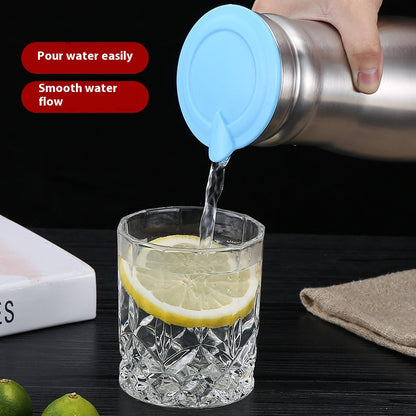 Minimalist Pitcher: Single-Layer Stainless Steel Cold Bottle