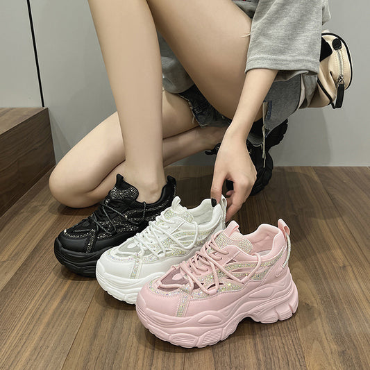 Thick Bottom Breathable Casual Daddy Shoes