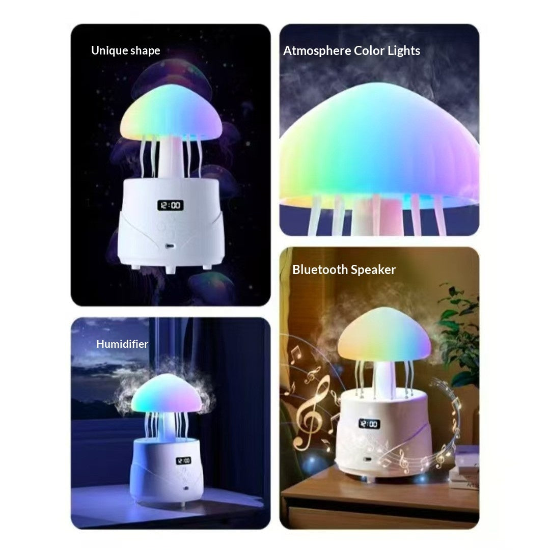 The Jellyfish Aura: White Noise RGB Ambient Speaker