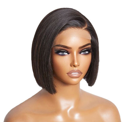 Straight Bob Lace Front Human Hair Wig