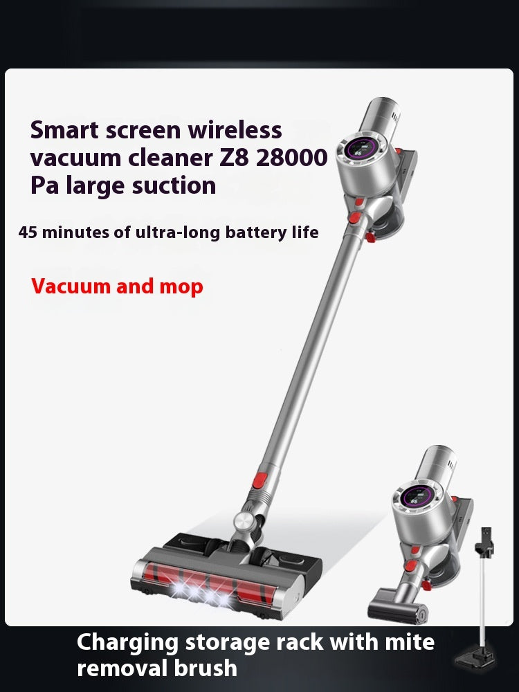 SilentVac Pro: Mute-Engine High-Power Household Wireless Vacuum