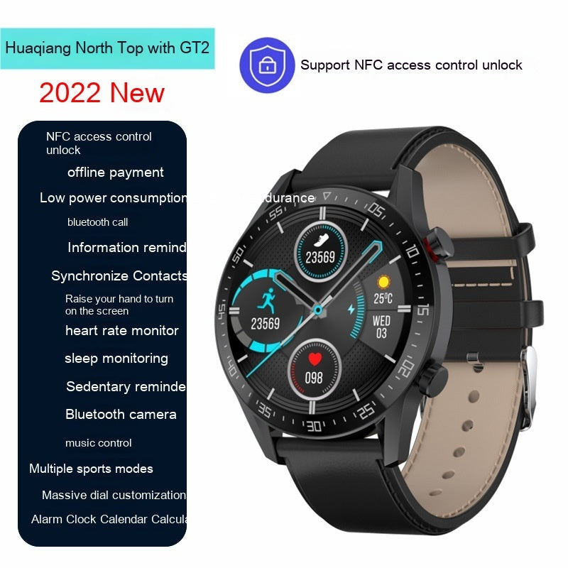 GT2 Commander: NFC Access Control & Bluetooth Sports Watch