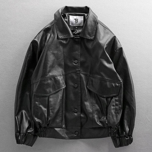 Spring Autumn Trendy Loose Motorcycle Clothing Effortless Cool