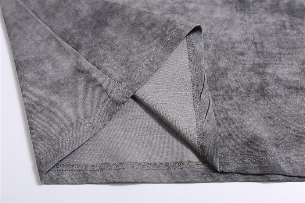 Fashion Tie-dye T-shirt Loose Top Men