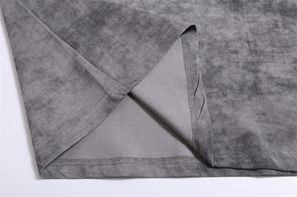 Fashion Tie-dye T-shirt Loose Top Men