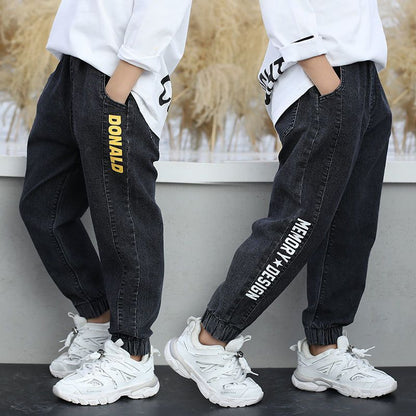 Boys Jeans Spring Autumn Models New Spring Fresh Mobility
