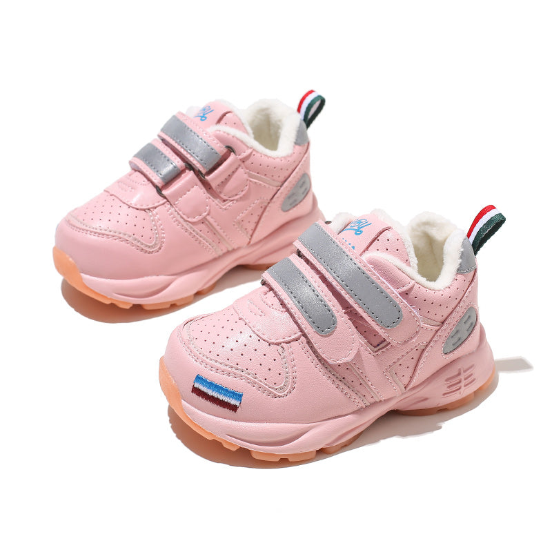 The Thermal Plush: Thickened Fleece-Lined Dual-Cotton Shoes
