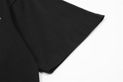 Fashion Letter Print Short-sleeve T-shirt Men