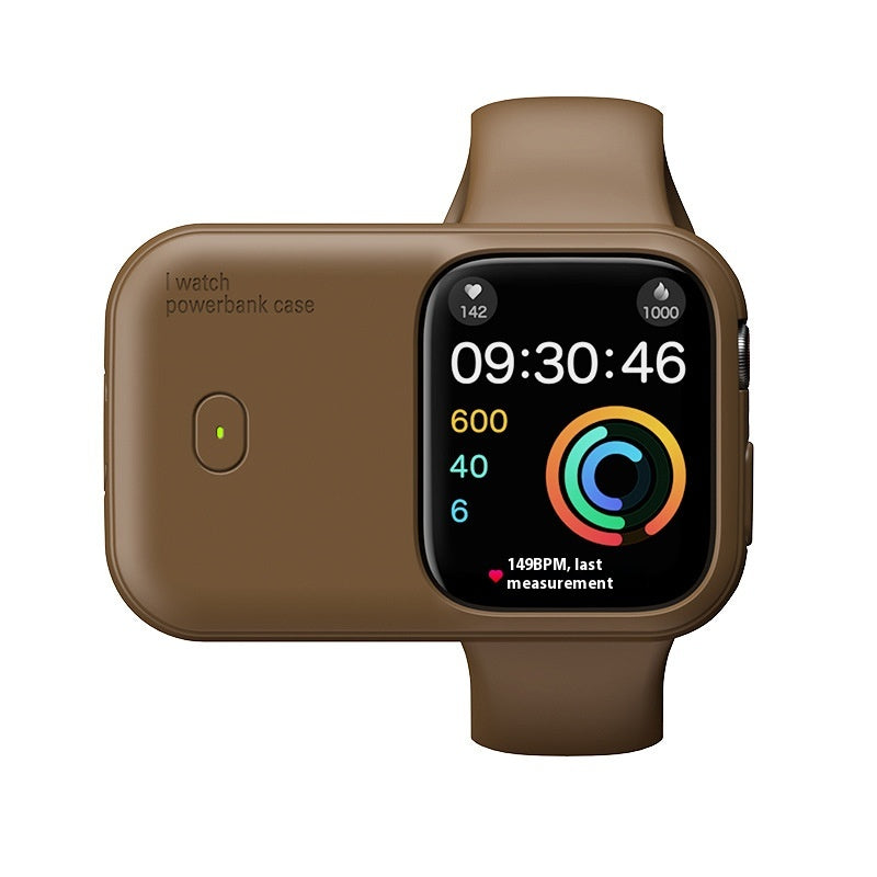 WristPower Watch: Portable Wireless Power Bank Compatible with Smartwatch