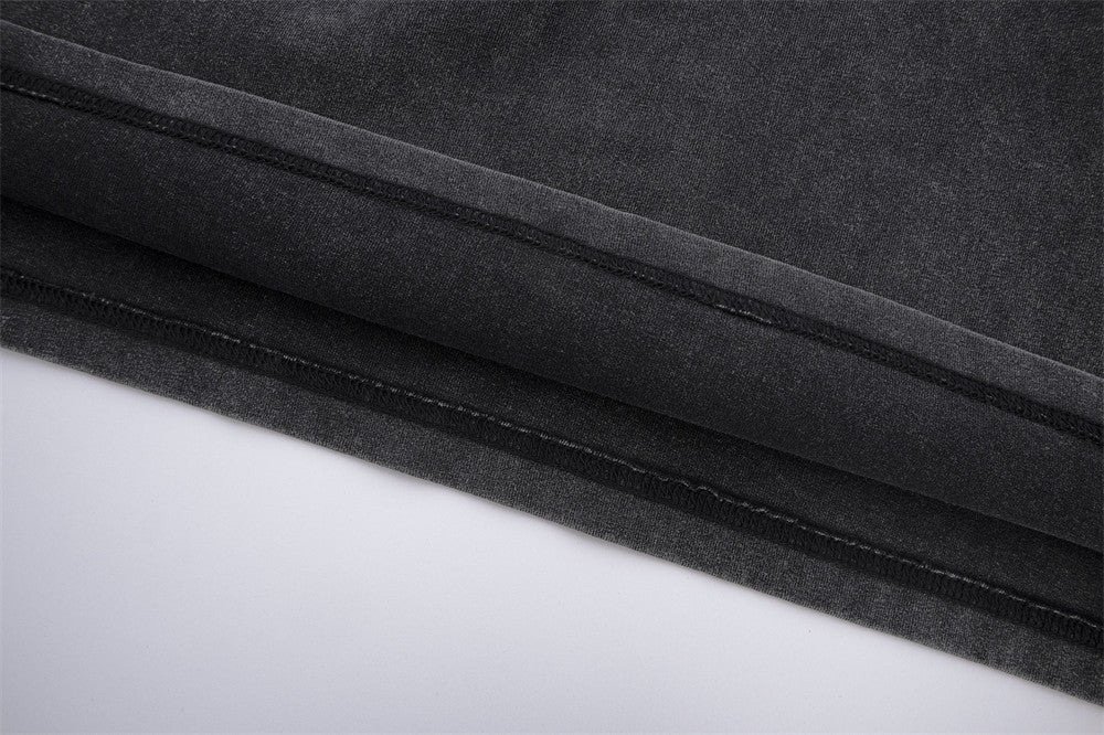 City Landscape Printed Short-sleeved T-shirt Men