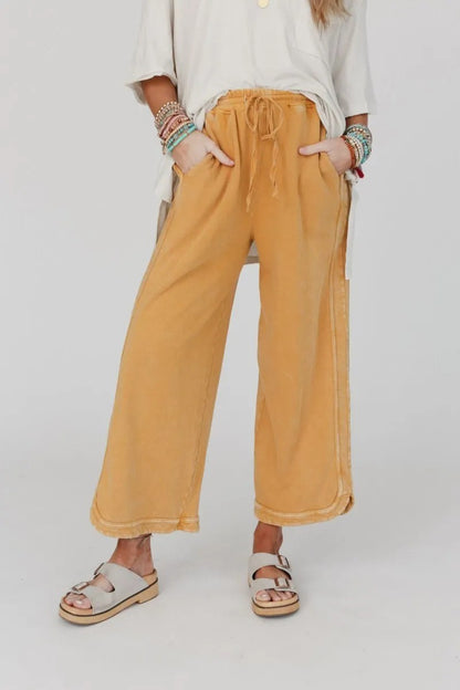 Women's Fashion Casual Wide Leg Leisure Sports Pants