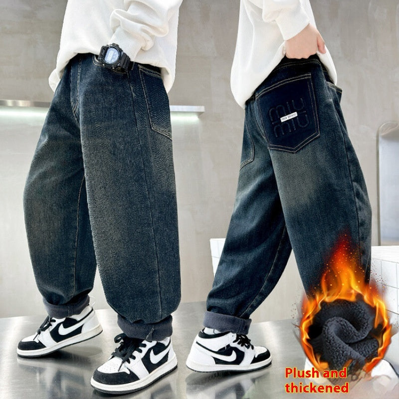 Heritage Korean Thickened Thermal Winter Pants