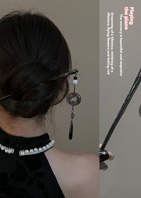 Black Jade Tassel