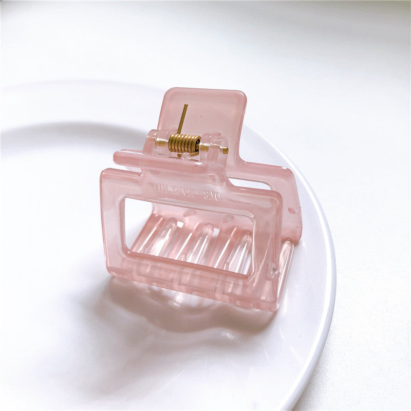 Hollow Square Ponytail And Updo Small Hairclip