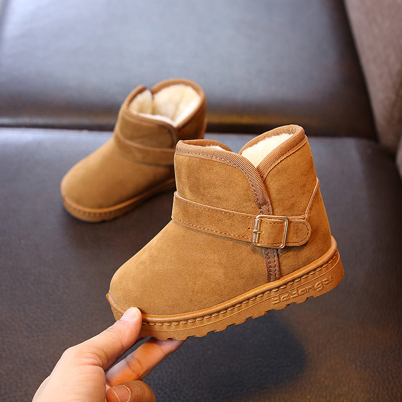 The Frost Shield: Plush-Thickened Non-Slip Cotton Boots