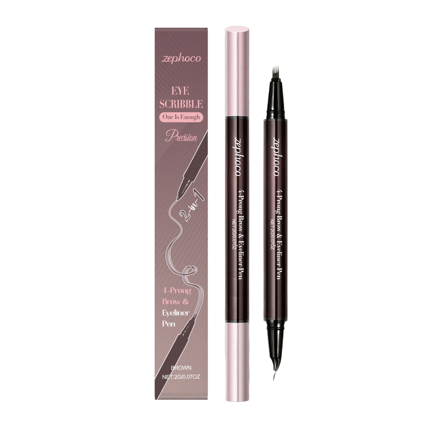 Two-in-one Liquid Eyebrow Pencil