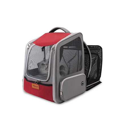 Diaper Bag Portable Pet Backpack Expandable Large Capacity